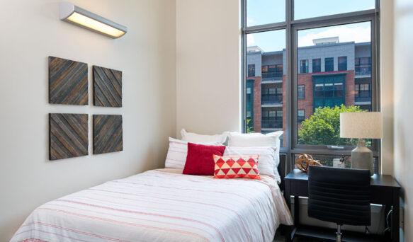 Nine East 33rd Sample Bedroom Apartment Design